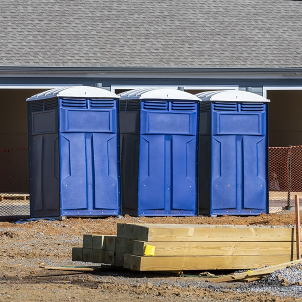 what is the maximum capacity for a single porta potty in Arnot PA